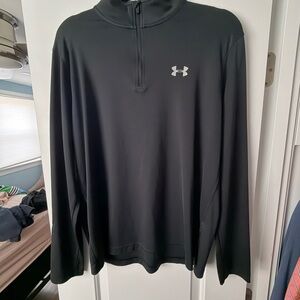 Under Armour Black and Gray Pullover